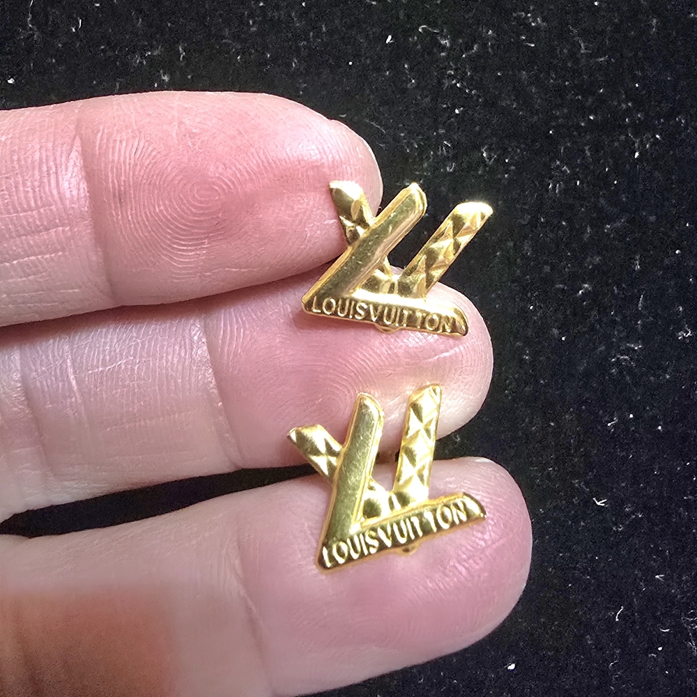 LV Gold Earrings - Picture 10 of 13
